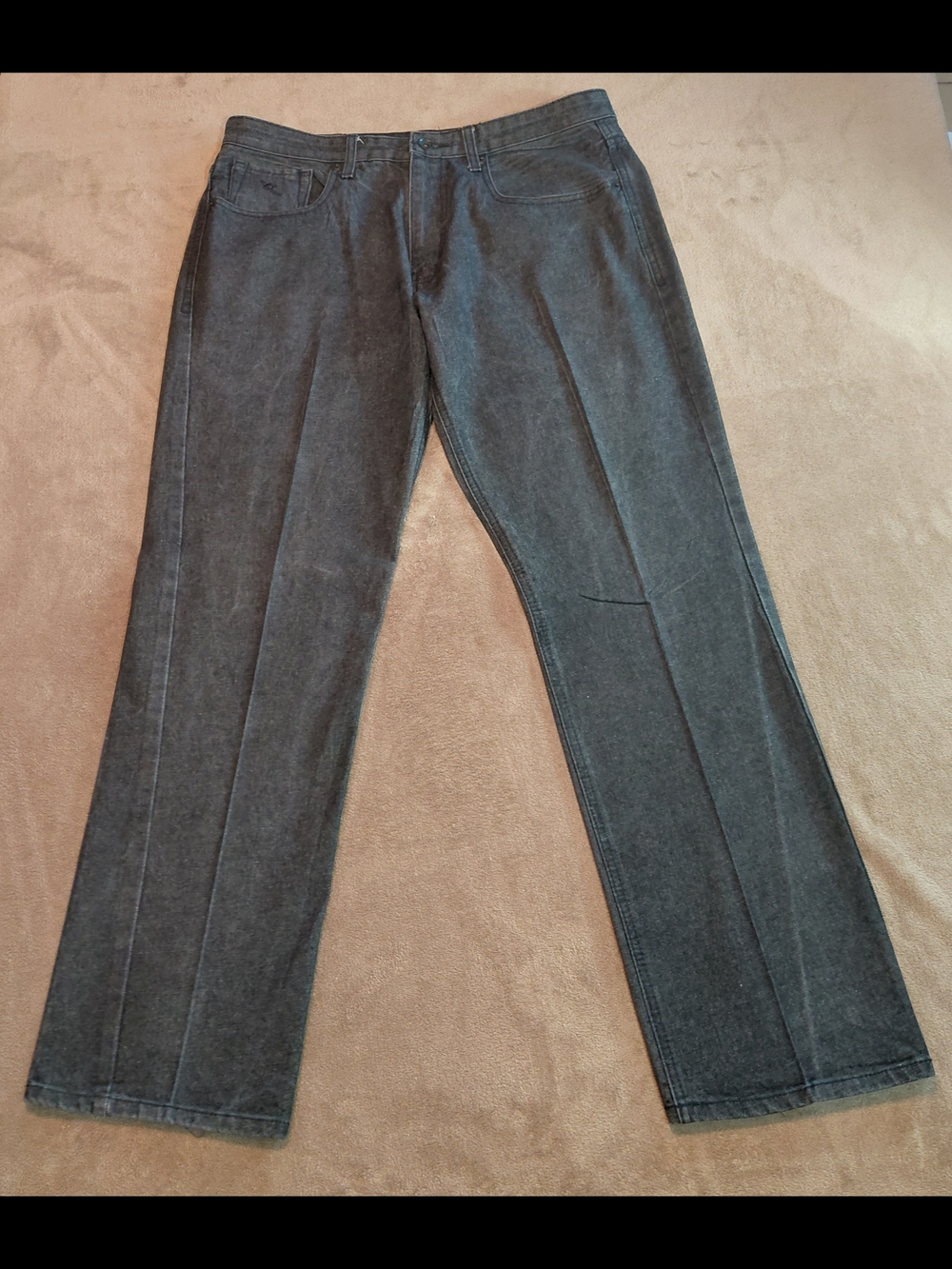 Rockwear Men's Gray Straight-Leg Pants